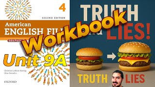 Workbook 9A | Truth and Lies Practice |  Ponzi Schemes, Americo Lopez Story | AEF 2nd Edition Book 4