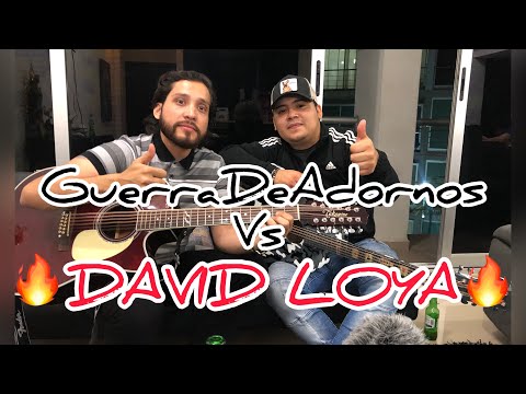#GUERRADEADORNOS Vs David Loya !!  ¿Que te pareció? 🔥🔥🎸 #NuevoGiro