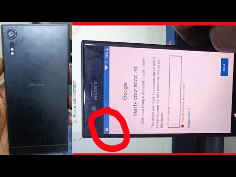 Sony | Xperia | XZs SO-03J FRP | Bypass | Without PC Unlock