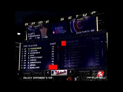 Major League Baseball 2K6 Xbox Gameplay - Inside