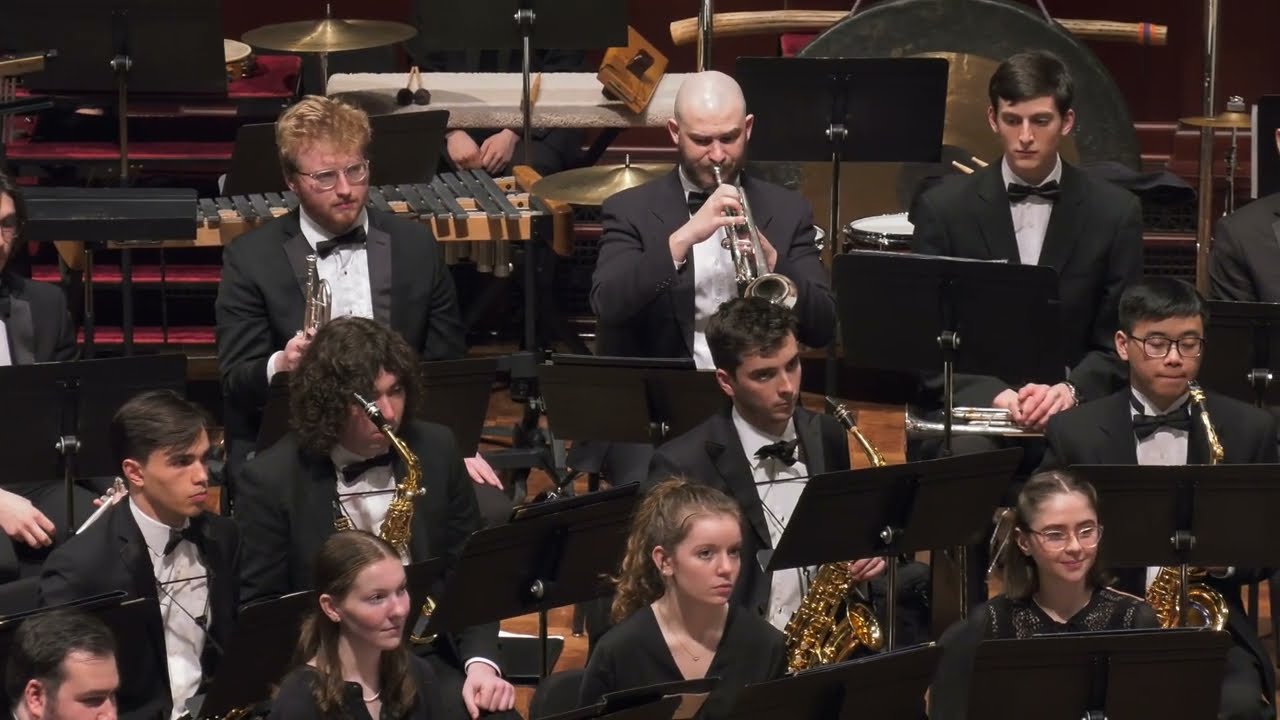 UMich Symphony Band - Charles Ives - Variations on 