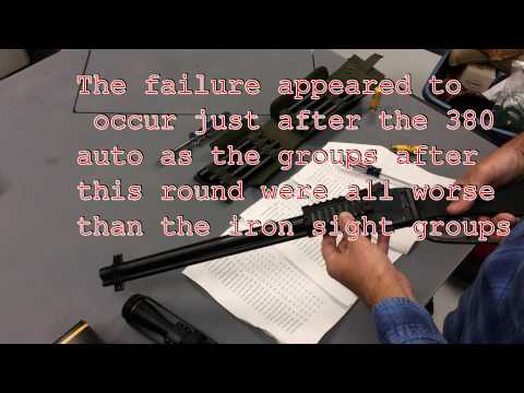 Chiappa m6 X-Caliber survival rifle review \u0026 test #2 picatinny rail failure