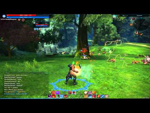 Tera! Low PVP, Gandalf the Green lvl 19 fail, Gameplay HD