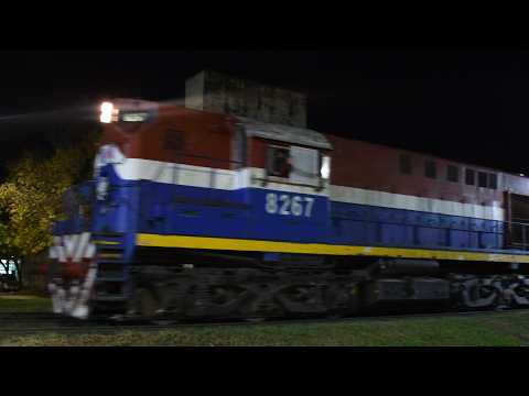 [4K] Tren de tolvas graneras de NCA con destino a General Deheza pasando por Marcos Juárez!!!!!!