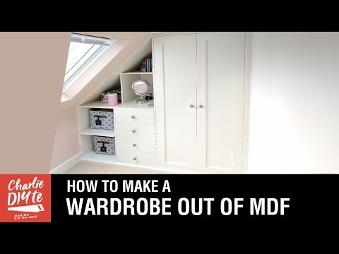 How to Make a Fitted Wardrobe out of MDF
