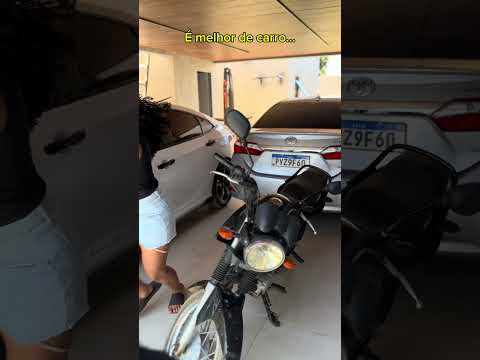 É melhor de carro!