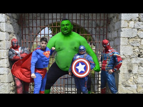 Hulk VS Superheroes