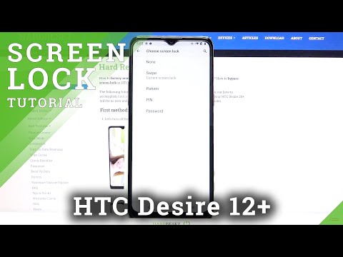 How to Set Up Screen Lock on HTC Desire 20+ - Add Lock Screen