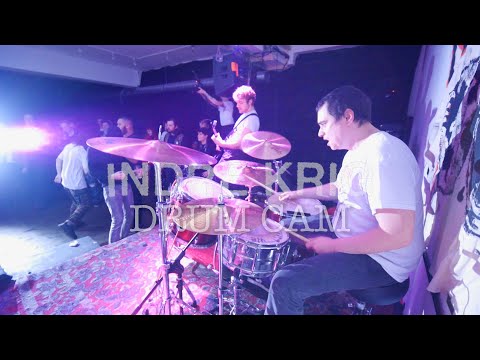 INDRE KRIG - HD - DRUM CAM FULL SET - DAMAGE IS DONE - NEW RIVER STUDIOS, LONDON - 18.11.21