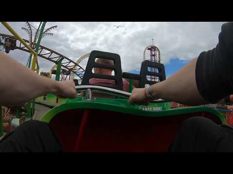 Green Scream - Southend Adventure Island on ride POV 15 June 2019