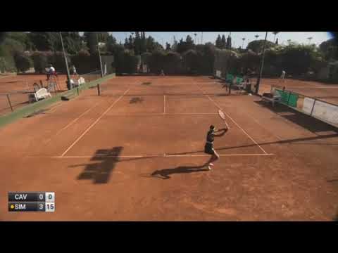 YVONNE CAVALLE-REIMERS V OANA GEORGETA SIMION - W25 SANTA MARGHERITA DI PULA (incomplete)