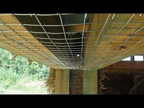 Strawbale Vlog 34 -  Obróbki ram okiennych siatką i słomą