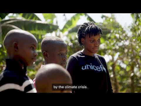 Vanessa Nakate on how the climate crisis impacts girls | UNICEF