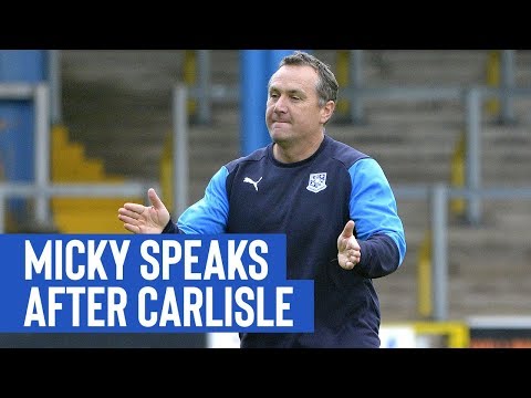 Post Match | Micky Mellon (Carlisle United)