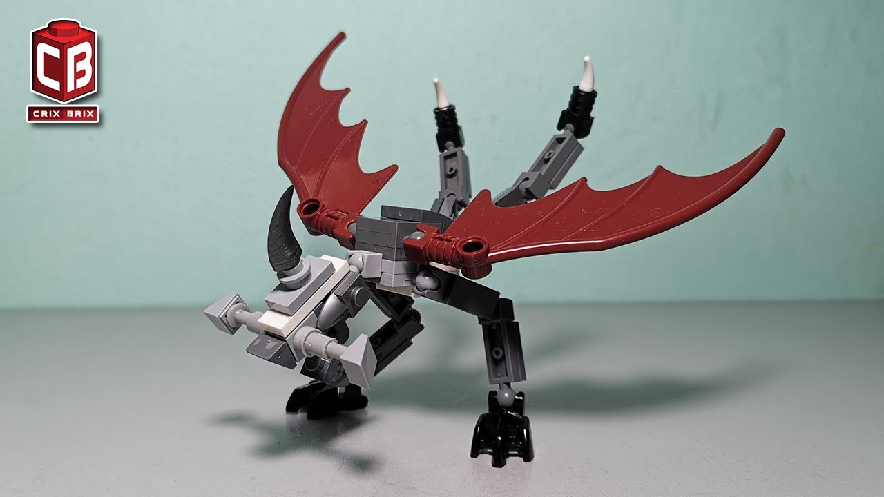 How to Build Lego Bioraptor from the Pitch Black Movie Lego Compatible