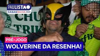 ATÉ O WOLVERINE VEIO TORCER PARA O PALMEIRAS NAS SEMIS DO PAULISTÃO!