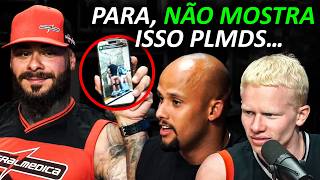 A HISTÓRIA PROIBIDA: LEO STRONDA EXPLANOU CALEBE E ALBBINO AO VIVO 😂