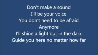 Don&#39;t Run Away- David Archuleta (Lyrics)