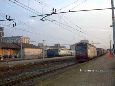 LA Re 486 510 POLITENSIONE BLS CARGO E ALTRI MERCIONI A MORTARA...