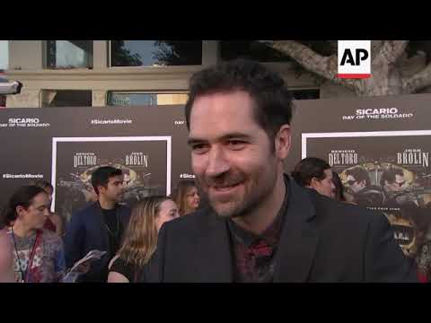 'Sicario' stars nervous about Mexico v Sweden