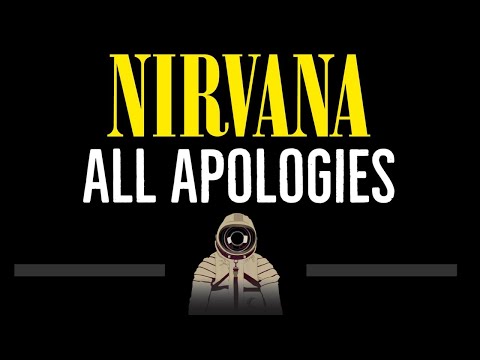 Nirvana • All Apologies (CC) 🎤 [Karaoke] [Instrumental Lyrics]