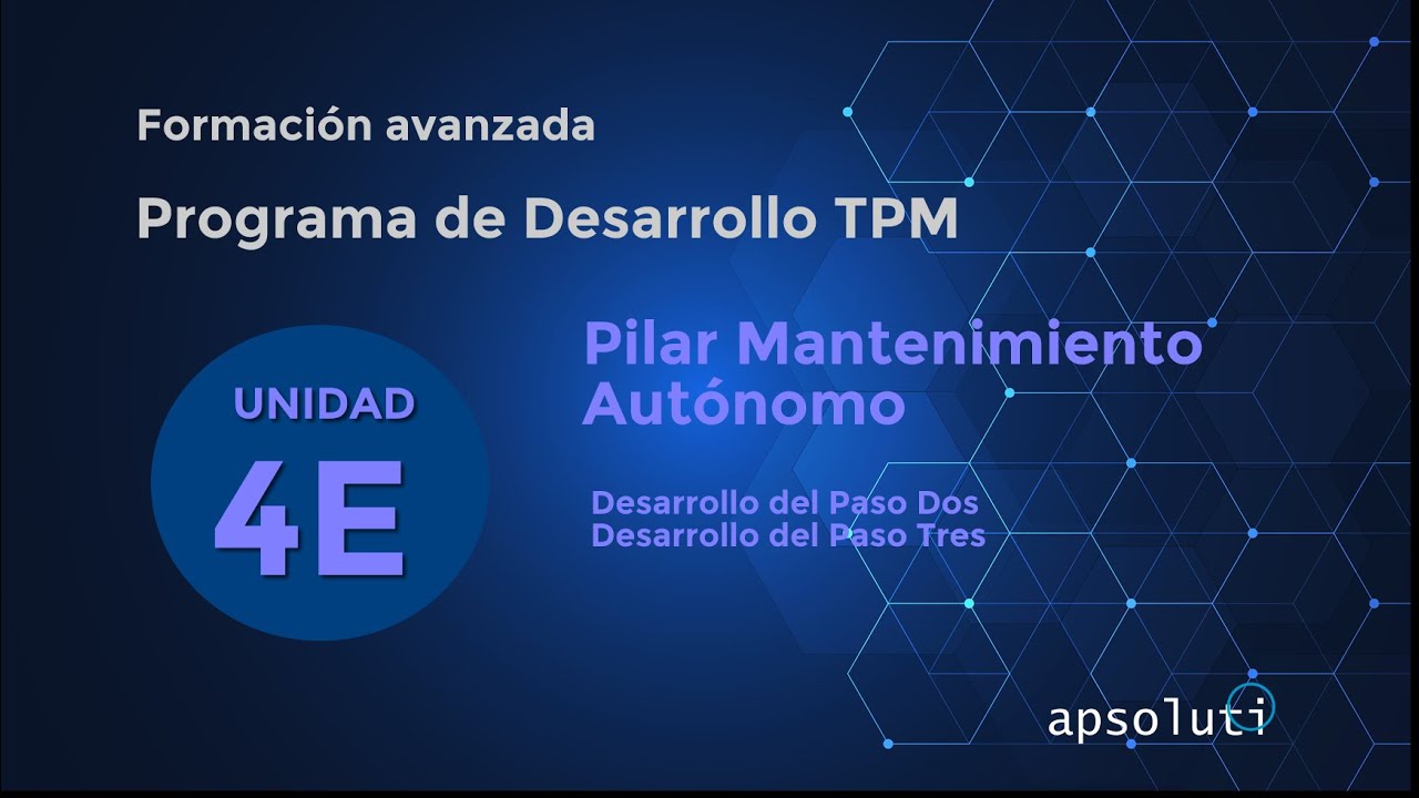 mantenimiento autonomo