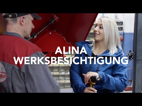 Werksbesichtigung mit Alina