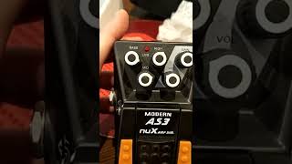 Video thumbnail for Loscha Buys - NUX AS3 "modern amp sim" $25 2nd hand pedal with a secret battery trap door! by Edward Jones