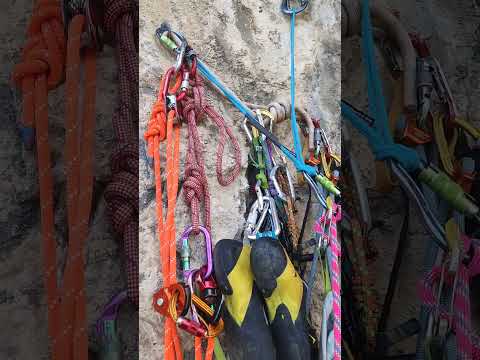Muro di Oceania, Arco TN #aidclimbing #arcoditrento #climbing #climb #multipitch #cliff #rock