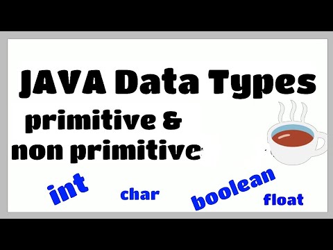 Java Data Types Data Values Size And Range