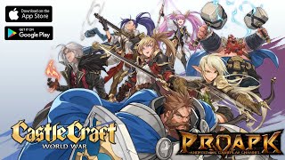 Castle Craft Gameplay Android / iOS (Official Launch)