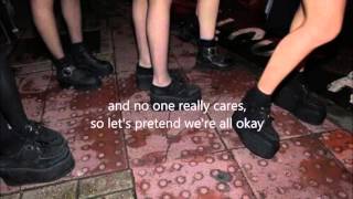 this is not a party - the wombats lyric video