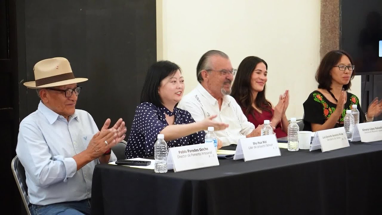 Intercambio entre artesanos de México y China une la riqueza cultural