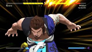 Fantasy Strike Boss Rush Grave Combo