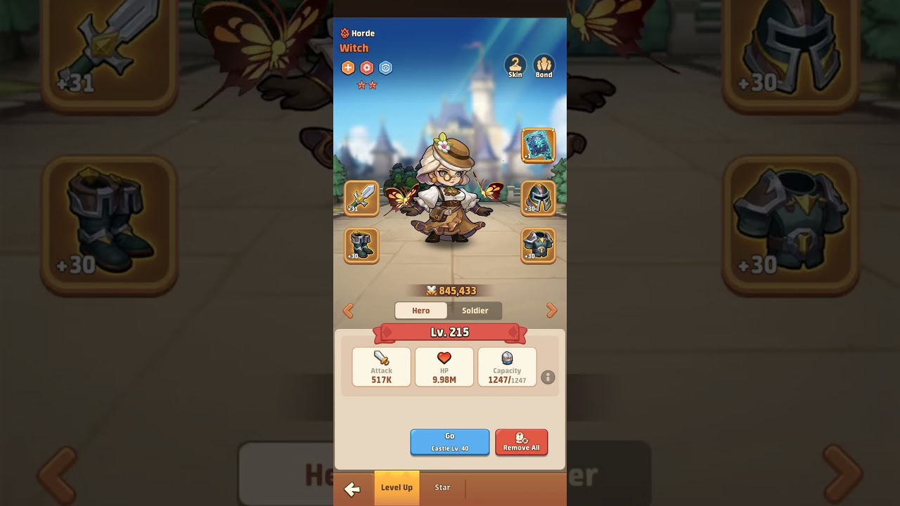 Top heroes s1 witch 🧙‍♀️ weapon unlock #topheroes #games #strategygame #unboxing