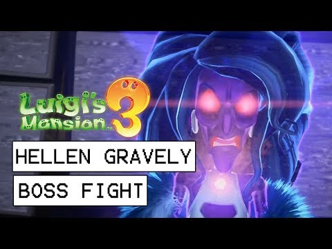 Luigi's Mansion 3 Hellen Gravely Boss Fight