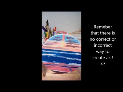 "Purple Sun"| Speed-painting: acrylic