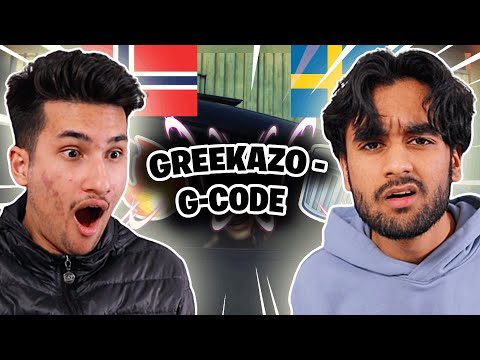 BEST WE HAVE HEARD!? Norwegians React To (Swedish Rap) Reacting to GREEKAZO - G-CODE