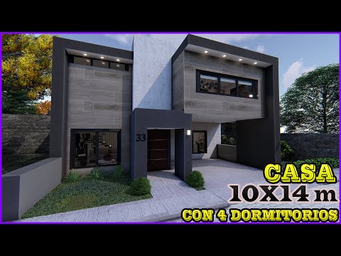 🔴House 10x14 Modern design and excellent layout.✅