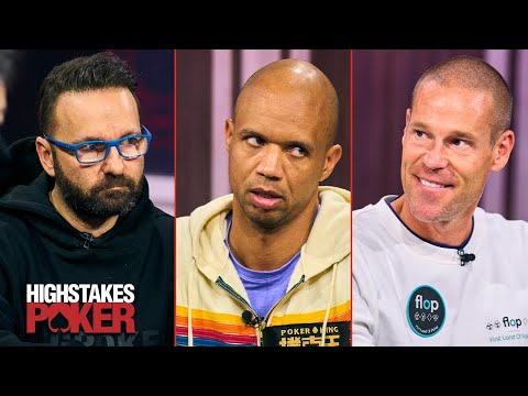 Daniel Negreanu, Patrik Antonius & Phil Ivey Hit Big Hands on High Stakes Poker!
