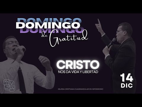 CRISTO NOS DA VIDA Y LIBERTAD - DOMINGO DE GRATITUD - 14 DE DICIEMBRE 2025