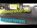 Videorekorder Sony VHS Hifi Stereo Laufwerk Defekt Und Repariert