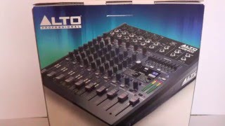 Video thumbnail for Alto Professional Live 802 Mixer For Ham Radio Use by m0ogy