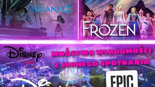 VAIANA 2, MUSICAL Z KRAINY LODU NA DISNEY+ ORAZ GRY DISNEY'A I EPIC GAMES | Bajkowe Newsy 🌊❄️🚀