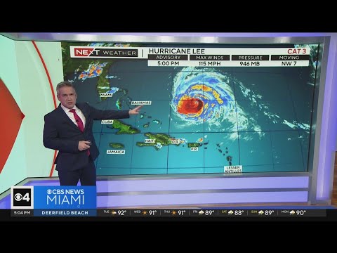 Tracking Hurricane Lee: 5 p.m. Tuesday update (9/12/23)