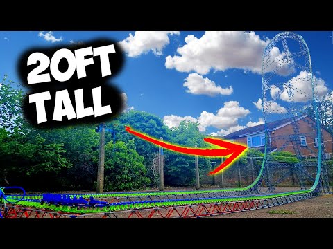 Top Thrill Dragster - 20ft K'NEX Roller Coaster Re-Creation