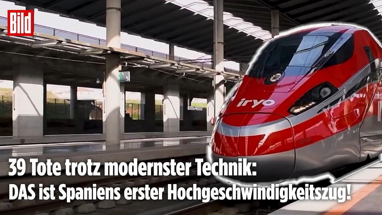 ZUGKATASTROPHE NAHE SPANIEN: Das ist der Hochgeschwindigkeitszug IRIO