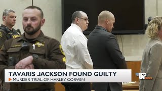Jury finds Tavaris Jackson guilty in murder trial of Harley Corwin