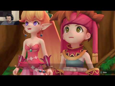 Secret of Mana (2018) playthrough pt75 - Blue Dragon and Mana Tree