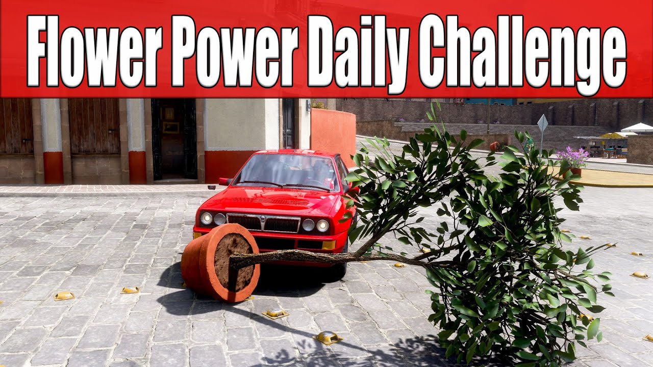 Forza Horizon 5 Flower Power Daily Challenge Smash 5 Plant Pots in Guanajuato